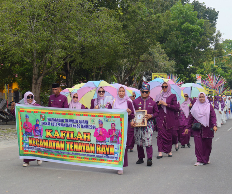 Pawai Taaruf MTQ Kota Pekanbaru ke-56